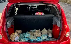 Polícia investiga dinheiro encontrado em porta-malas de Carro em São Luís