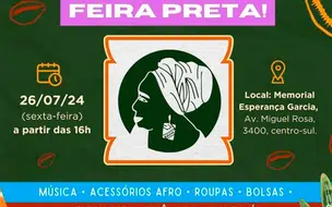 5ª edição do evento Feira Preta ocorre em Teresina nesta sexta-feira 26