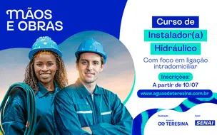 Senai PI oferece curso gratuito de Instalador Hidráulico; veja como se inscrever