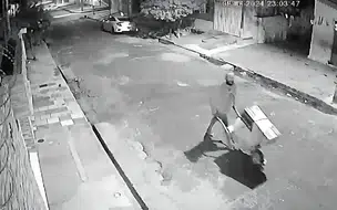 Homem furta condensador de ar-condicionado em Timon: veja o vídeo