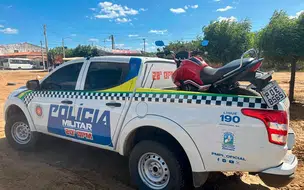 Homem é preso ao trafegar em moto roubada e sequestrar menina de 13 anos no PI