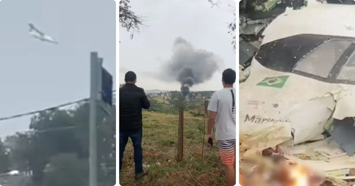 Acidente Aéreo em Vinhedo (SP): Avião com 62 Pessoas a Bordo Cai em Condomínio, Sem Sobreviventes