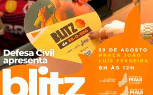 Defesa Civil realiza blitz do B-R-O Bró nesta quinta-feira 29
