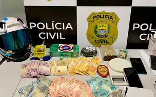 Influencer que fazia "rifas" online é preso em flagrante por tráfico no Piauí