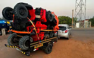 Trio é preso no Piauí por alugarem quadriciclos em Jericoacoara e não devolverem