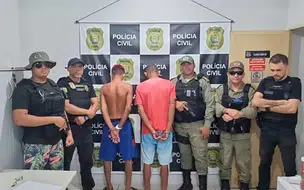 Dupla que deu prejuízo de quase R$ 300 mil em assalto à joalheria é presa no PI