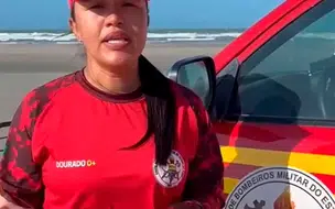 Corpo de bombeiros PI alerta população após infestação de "caravelas" no litoral