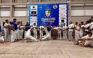 Copa Cajuína de Capoeira realiza interação de centenas de atletas em Teresina