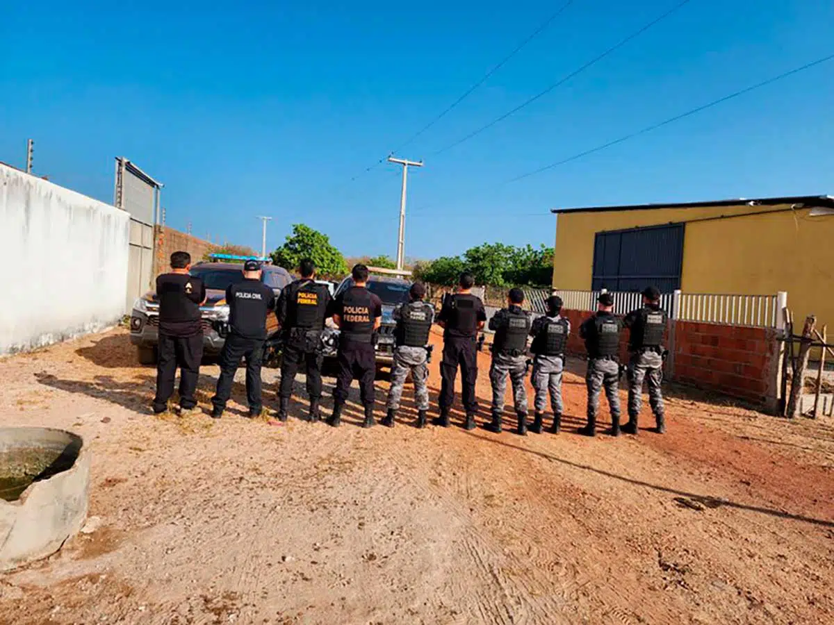 Operação Rota PHB foi deflagrada nos estados do Piauí, Amazonas e Santa Catarina