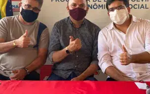 Deputado João Mádison acompanha anúncio de obras de pavimentação em Pau D'Arco