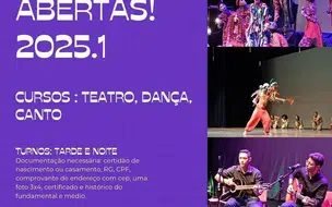 Escola de Teatro Professor Gomes Campos abre matrículas para vários cursos