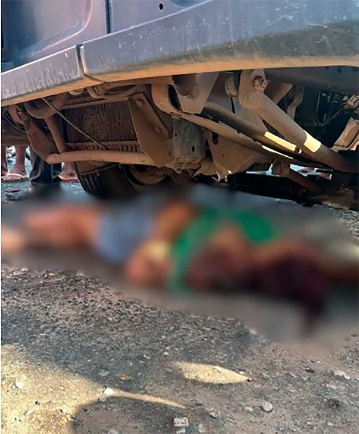 Gilcilene morreu após ficar presa embaixo do caminhão