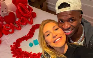 Vini Jr e Virgínia oficializam namoro após rumores nas redes sociais