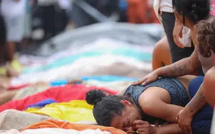 Moradores retiram cerca de 50 corpos em área de mata após megaoperação no Rio