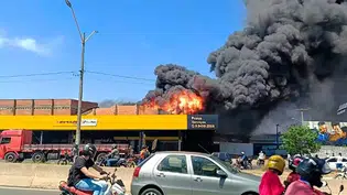 Homem é preso suspeito de incendiar loja de pneus após ser demitido em Teresina