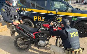 PRF apreende três motocicletas com indícios de crime no litoral do Piauí