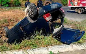 Grave acidente deixa três pessoas feridas BR-316, em Teresina