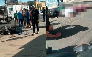 Motociclista morre ao ser atropelado por caçamba na zona sul de Teresina