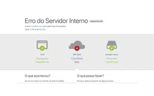 Cloudflare enfrenta instabilidade global e afeta serviços como ChatGPT, X e Canva nesta terça (18)