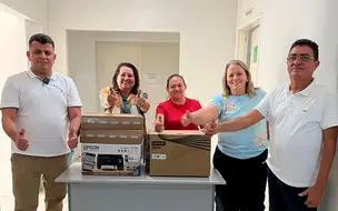 UBS de Coivaras recebe novos notebooks e impressoras para fortalecer atendimento à população