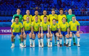 Brasil garante vaga na final do Mundial Feminino de Futsal após vitória sobre a Espanha