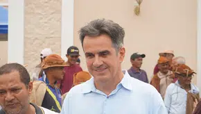 Ciro Nogueira em Coivaras Prestigiando a Festa do Vaqueiro