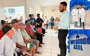 Coivaras reforça ações do Novembro Azul com palestra, exames e atendimento especializado