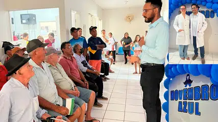 Coivaras reforça ações do Novembro Azul com palestra, exames e atendimento especializado