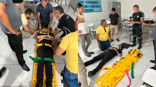 Treinamento de Suporte Básico de Vida reforça preparo dos condutores d