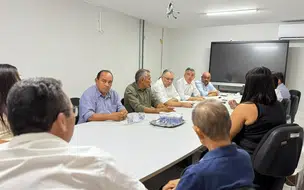 Comissão liderada por Florentino Neto acompanha obra do Piscinão de Parnaíba