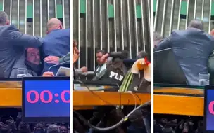 Deputado Glauber Braga é removido à força do plenário, e oposição denuncia censura na Câmara