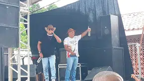 Durante o almoço, houve apresentação musical para reforçar o clima de confraternização