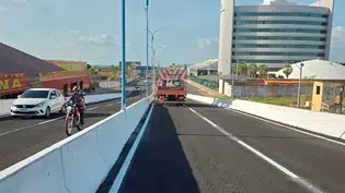 Tráfego no viaduto da Miguel Rosa é liberado após obra de manutenção