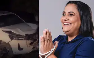 Prefeita Genir Ferreira sofre acidente na PI-331 e tranquiliza população