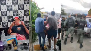 Vídeo mostra momento em que meliante é capturado após esfaquear idosa em Carpina-PE