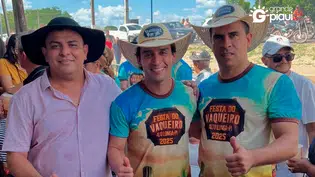 Prefeito João Mourão prestigia Festa do Dia do Vaqueiro em Alto Longá