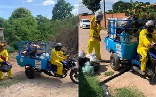 Prefeitura inicia testes do “motolixo” e moderniza coleta em áreas de difícil acesso