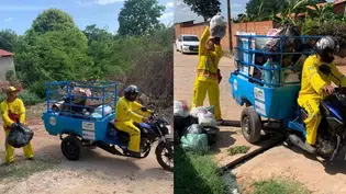 Prefeitura inicia testes do “motolixo” e moderniza coleta em áreas de difícil acesso