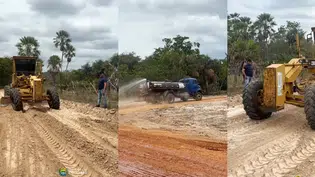Prefeitura de Coivaras conclui melhorias em estradas vicinais que ligam comunidades rurais