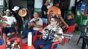 Violeiros Cosmo Mariano e Raimundo Fernandes