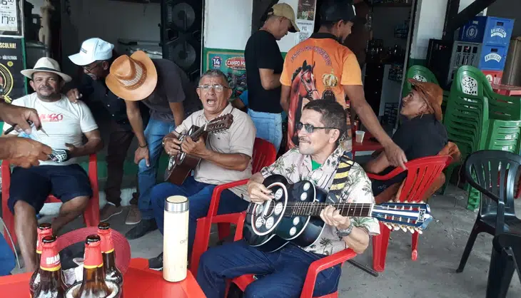 Violeiros Cosmo Mariano e Raimundo Fernandes