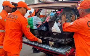 Bombeiros realizam entrega de doações para vítimas de alagamento em Picos