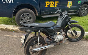 Moto roubada em Teresina é recuperada pela PRF em Alto Alegre do Maranhão