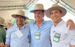 Prefeito de Uruçuí destaca agronegócio no Dia de Campo Progresso Sementes 2025