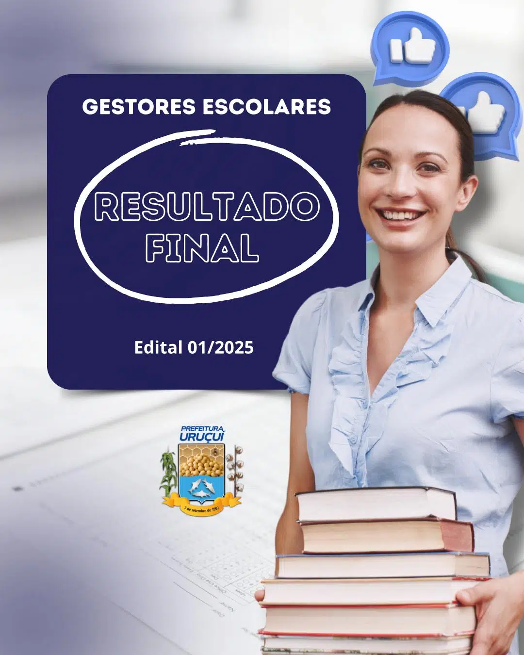 Prefeitura de Uruçuí divulga resultado final do Processo Seletivo para Gestores Escolares