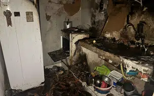 Incêndio de grandes proporções atinge residência no Mocambinho 3 após vazamento de gás