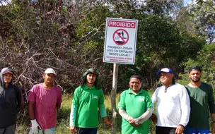 "Pegue o Sujão!" – Secretaria do Meio Ambiente de Coivaras alerta sobre descarte irregular de lixo