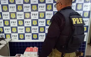 PRF apreende eletrônicos avaliados em mais de R$ 46 mil em Floriano