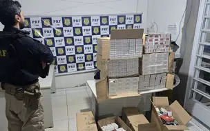 Casal é preso com carga de cigarros contrabandeados em Bom Jesus