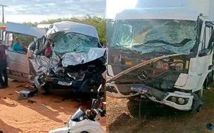 Seis pessoas morrem em grave acidente na PI-144 em São Braz do Piauí